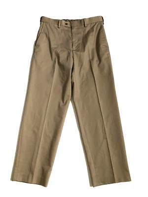 Saddlebred 34x29 弹性腰带平底直筒休闲裤男式 — 第 1/4 张图片