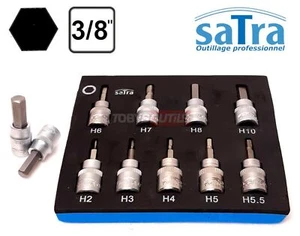 Embouts sur douilles 3/8" HEX BTR ALLEN 6Pans module insert servante S-A938 - Picture 1 of 8