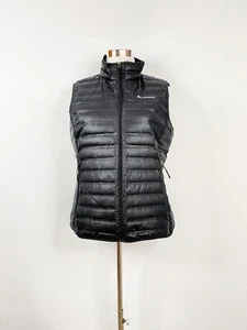 COLUMBIA womens down puffer vest jacket sz XL / lightweight pockets sleeveless - Picture 1 of 10