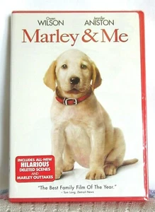Marley & Me DVD Widescreen Deleted Scenes And Marley Out Takes Brand New Sealed - Picture 1 of 2