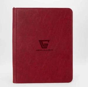 Archivador Gemloader Premium Toploader Binder Red - Imagen 1 de 7