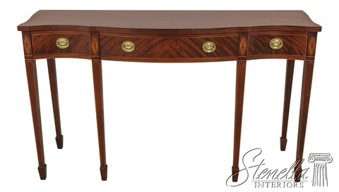 59883EC: BAKER Historic Charleston Mahogany Huntboard Sideboard Cover