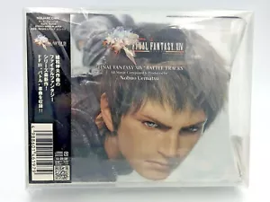 Final Fantasy XIV 1.0 Battle Tracks soundtrack CD Nobuo Uematsu clear box - Picture 1 of 1