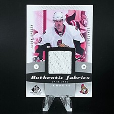 Jason Spezza 2010-11 SP Game Used Edition Authentic Fabrics SENATORS LOOK!!