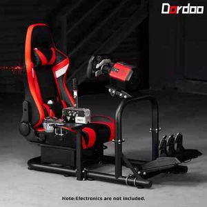 Dardoo G29 Racing Simulator Cockpit with Gaming Seat Fit Logitech Thrustmaster - Picture 1 of 6