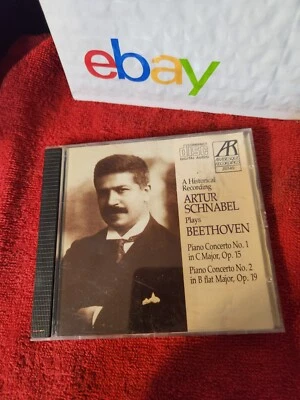 ARTUR SCHNABEL PLAYS BEETHOVEN PIANO COCERTOS CD — 第 1/3 张图片