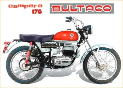 BULTACO CAMPERA PARA-LAMA DIANTEIRO SEM LÁBIOS GUARDA-LAMAS BULTACO PARA-LAMA DIANTEIRO NOVO - Imagem 1 de 4