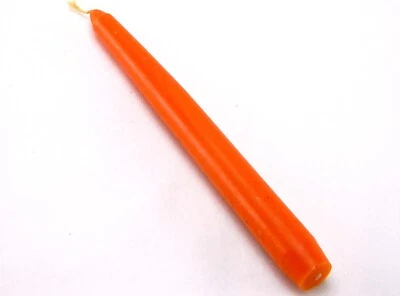 批量 4 x 10 英寸 Price's Venetian 香料橙色蜡烛约 5.5 小时 燃烧时间 — 第 1/4 张图片