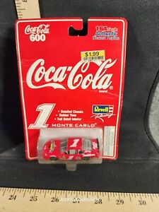 Revell 1:64 Scale Coca Cola 600 Diecast Car New On Card Nascar Chevy Monte Carlo