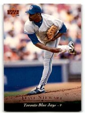 1995 Upper Deck #36 Dave Stewart    Toronto Blue Jays Baseball Cards EX ID:59123