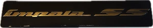 00-05 Chevy Impala SS Supercharged Passenger Side Dash Plaque Emblem OEM - Picture 1 of 8