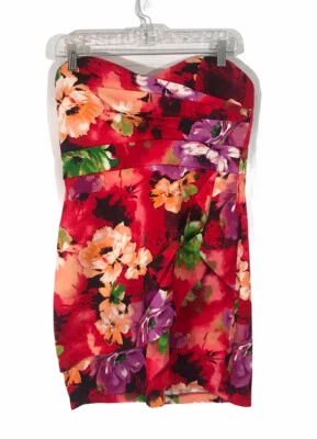 Love TEAse Strapless Floral Layered Dress - Size 11 NEW WITH TAGS - Image 1 of 4