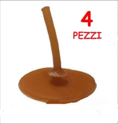 JOKER BOAT membrana valvola gomma caucciù 4 pz gommone Clubman Coaster Bat nauti - Immagine 1 di 4