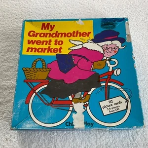 My Grandmother went to the Market 109 picture flash cards english homeschool VTG - Picture 1 of 4