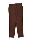 CONTE OF FLORENCE Womens Slim Chino Trousers IT 44 Medium W32 L30 Brown AH13