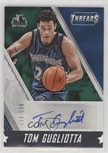 2015-16 Panini Threads Signage /199 Tom Gugliotta #S-TGG Auto
