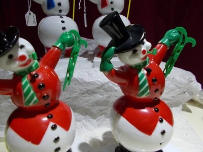 PLASTIC 🎅 ROSEN / ROSBRO "REPLACEMENT / REPLICA" GREEN PIPE FOR SNOWMAN 🎄