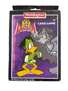 Juego de Cartas Duckula 1989 Waddingtons Vintage Completo En Caja - Imagen 1 de 10