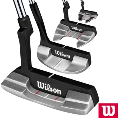 WILSON HARMONIZED GOLF PUTTERS / MENS 34" +OVERSIZED PUTTER GRIP +FREE P&P - Image 1 of 2