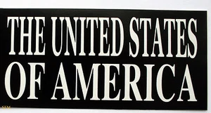 ESTADOS UNIDOS DE AMÉRICA CALCOMANÍA ZAP STICKER BANDERA EJÉRCITO DE LOS EE.UU. MARINA DE LA FUERZA AÉREA MARINES - Imagen 1 de 12
