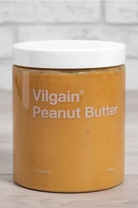 Vilgain 100% BIO Erdnussbutter Crunchy für Brotaufstriche, gesunde Rezepte 1kg - Bild 1 von 1