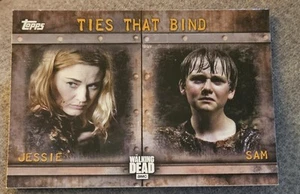 2017 Topps The Walking Dead Season 6 Ties That Bind - Jessie Anderson Sam #F-4 - Picture 1 of 2