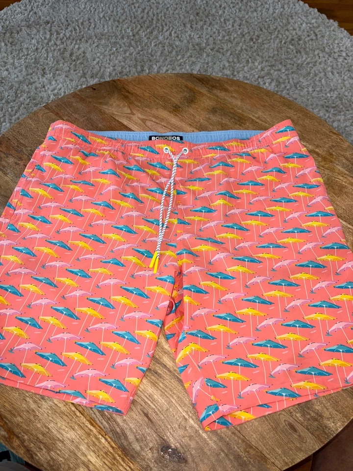 Pantalones cortos de natación Bonobos AOP XL Foto 1 de 4