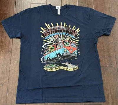 Grateful Dead Reproduction July 4th 1989 T-Shirt XL - Image 1 of 4