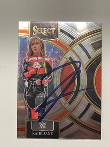 WWE KAIRI SANE Signed Card RAW SMACKDOWN - Picture 1 of 1