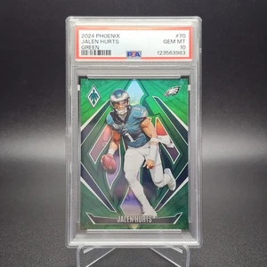 2024 Panini Phoenix Jalen Hurts Eagles POP 1 JERSEY NUMBER 1/25 PSA 10 #70 10918 - Bild 1 von 2