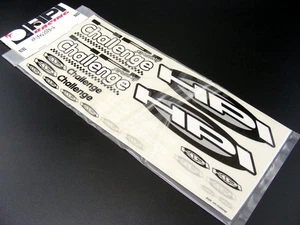 Vintage HPI Racing 9193 Challenge Decal Sticker Sheet RS4 PRO NITRO Retail Part! - Picture 1 of 4