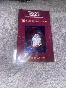 DEC D23 15th Anniversary Disney Star Wars R2D2 2024 Pin LE 300 - Picture 1 of 2