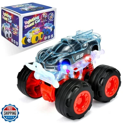 Toddler Toys for 3 4 5 Year Old Boy Birthday Gifts, Pull Back Vehicle Monster - Image 1 of 4