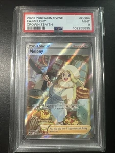 Juego de cartas coleccionables Pokémon PSA 9 COMO NUEVO Melony #GG64 Full Art Crown Zenith Gallery GG64/GG70 - Imagen 1 de 2
