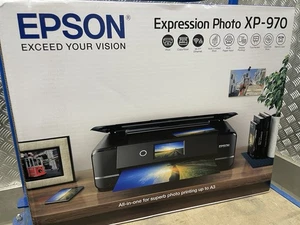 Epson Expression Photo XP-970 Inkjet Printer All In One Print Scan Copy - Picture 1 of 1