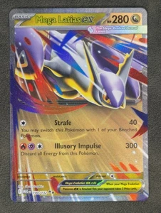 Mega Latias ex 100/132 Pokémon TCG Double Rare ME01: Mega Evolution Near Mint - Picture 1 of 2