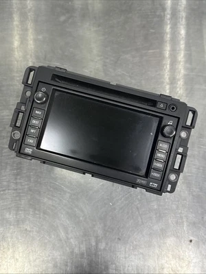 07-08 GMC YUKON XL 1500 AM FM CD DVD MP3 NAVIGATION STEREO RADIO ID 15882766 - Image 1 of 4
