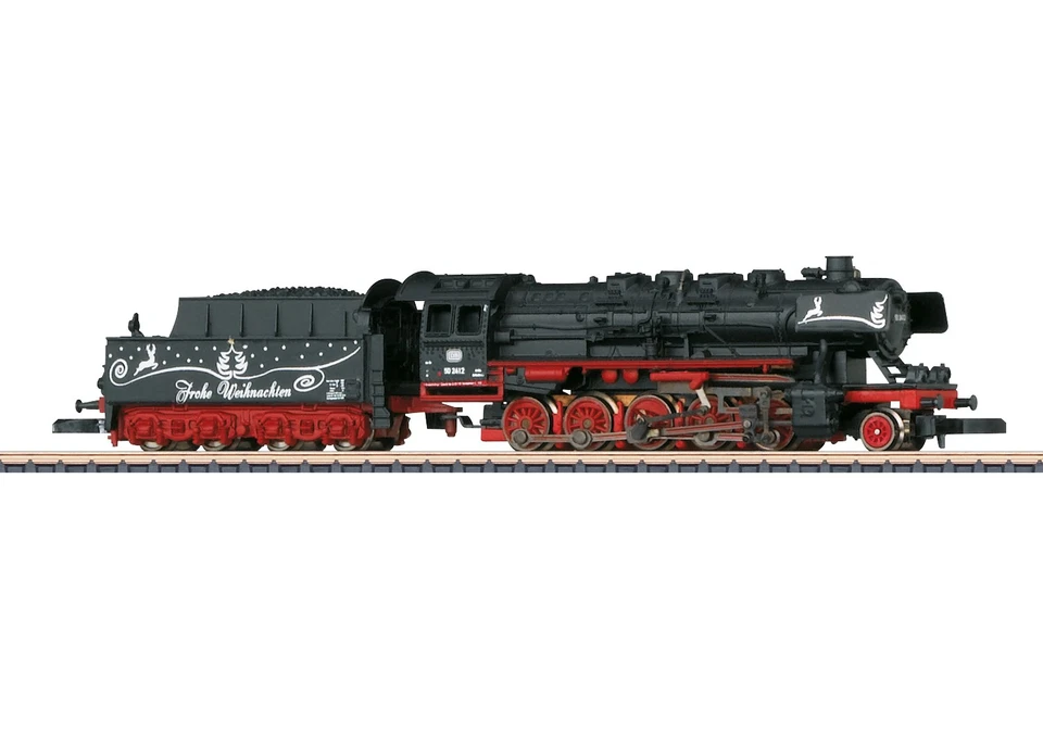 Marklin 88847 Z DB Christmas Cl 50 Heavy Steam Locomotive with Tender #50 2412 - Image 1 of 1