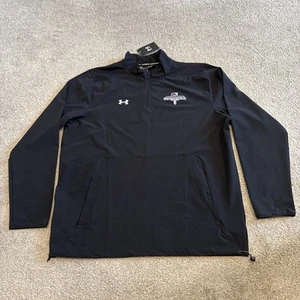 Under Armour Jacket Pullover Stephen F Austin Lumberjacks Men’s Size XL Black - Picture 1 of 11