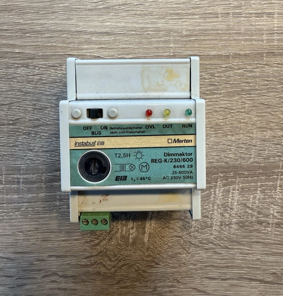 Merten Dimmaktor REG-K/230/600 6496 29 649629 REG KNX EiB - Bild 1 von 1