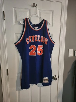 100% Authentic Mark Price 91-92 Cleveland Cavaliers Mitchell & Ness Jersey Sz 54 - Image 1 of 4