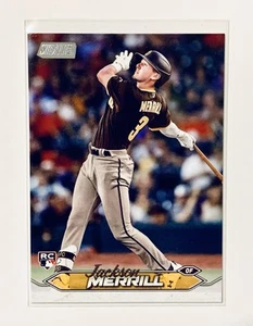 Jackson Merrill 2024 Topps Stadium Club RC #50 San Diego Padres - Foto 1 di 2
