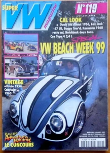 SUPER VW MAGAZINE n°119 OVALE CAB BUGGY TOW'D KARMANN NOTCHBACK TYPE 4 - Photo 1/1