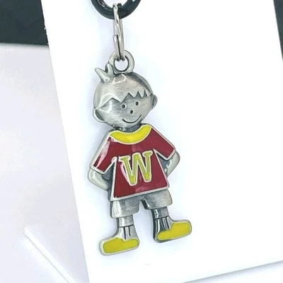 Ganz Boy Charm Rojo Esmalte Con Camisa Amarillo Zapatos Coleccionable Colgante Llavero Foto 1 de 4