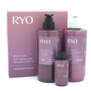 RYO Root:Gen Anti Aging Care Shampoo Treatment Set Hair Lose 3D Volume K-Beauty - Picture 1 of 8