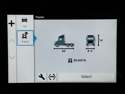 Garmin - dēzl OTR810 8" Touchscreen Trucking GPS Navigation Tablet **UNIT ONLY** - Image 1 of 4