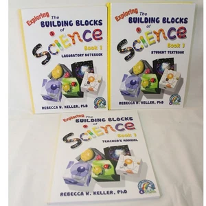Exploring Building Blocks of Science 1 Books Set Student Teacher Lab Notebook - Picture 1 of 10