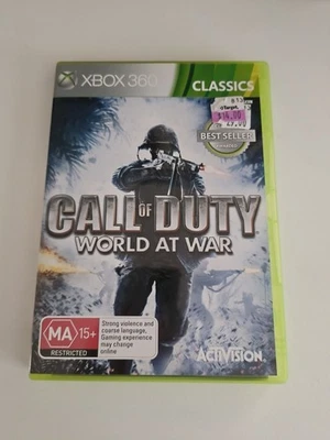 Call of Duty World At War COD (Xbox 360) - PAL + Manual - Image 1 of 4