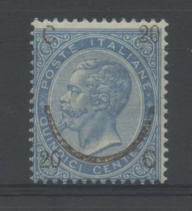 REGNO 1865 20C. SU 15C. III TIPO 2 ** CERT. - Imagen 1 de 1