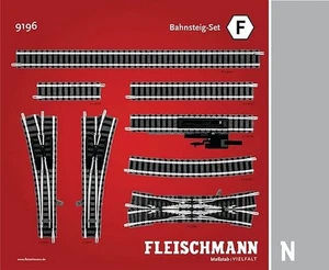 Fleischmann 9196 N - Station Set F - Picture 1 of 1